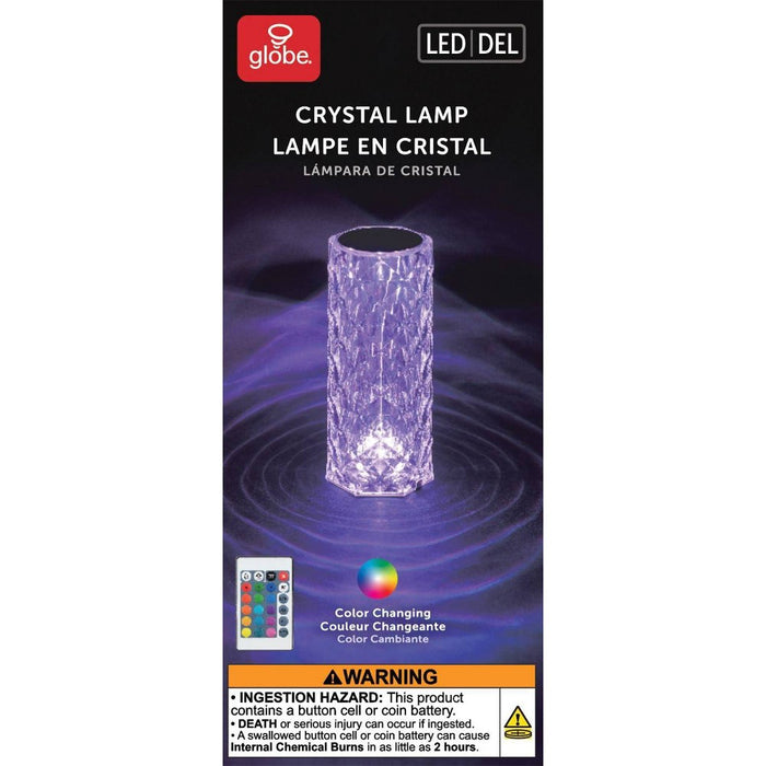 Globe Electric Crystal Lamp