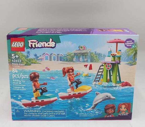 LEGO Friends Beach Water Scooter Lifeguard Toy with Mini Dolls 42623 SEE DETAILS