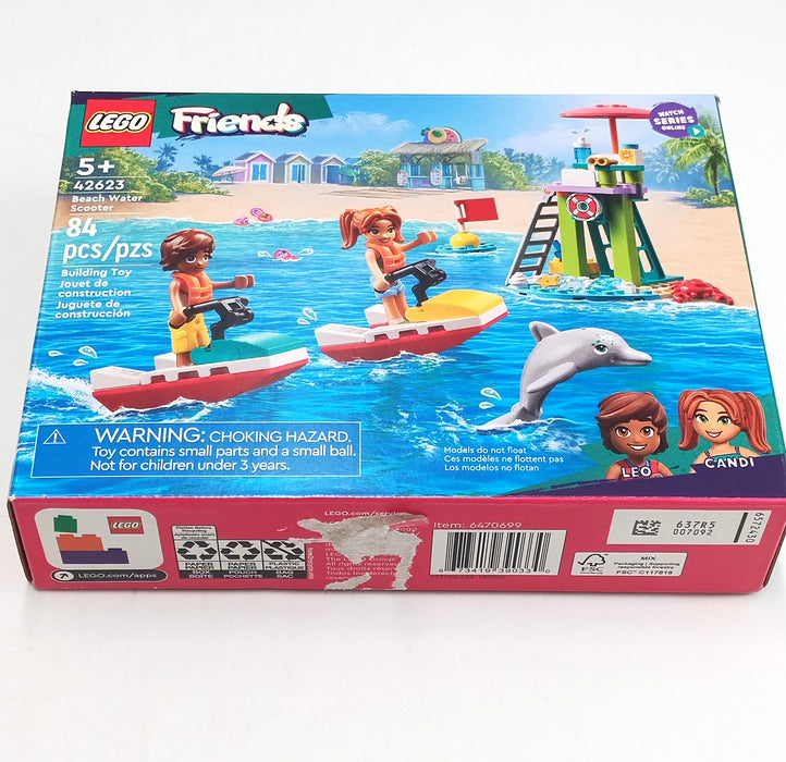 LEGO Friends Beach Water Scooter Lifeguard Toy with Mini Dolls 42623 SEE DETAILS