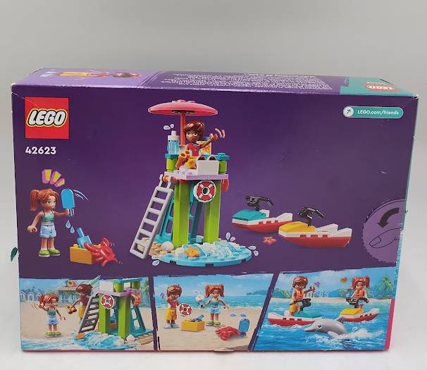 LEGO Friends Beach Water Scooter Lifeguard Toy with Mini Dolls 42623 SEE DETAILS