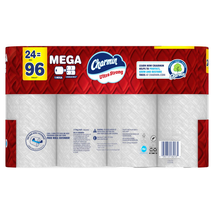 Charmin Ultra Strong Toilet Paper - 24 Mega Rolls