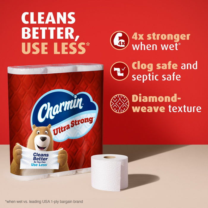 Charmin Ultra Strong Toilet Paper - 24 Mega Rolls
