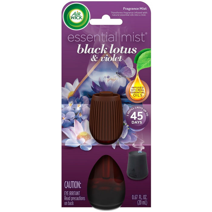 Air Wick Essential Mist Refill - Black Lotus & Violet - 0.67 fl oz