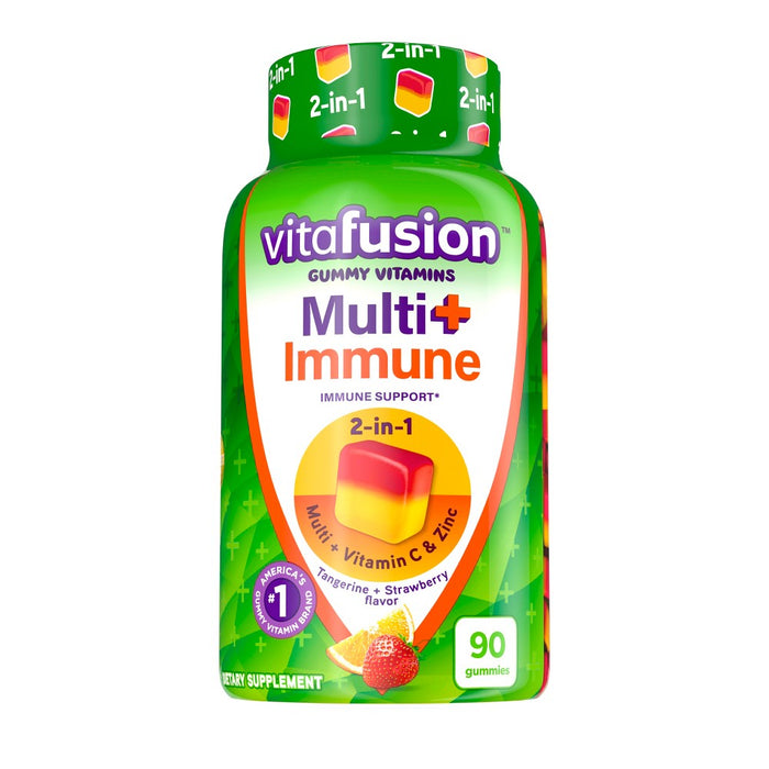 Vitafusion Multi+Immune Gummies - 90ct.EXP: 11/25