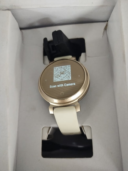 Lily 2 Cream Gold with Coconut Silicone Band SEE DETAILS