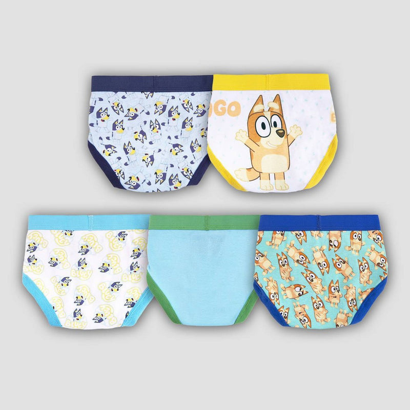 Boys' Bluey 5pk Briefs - 8