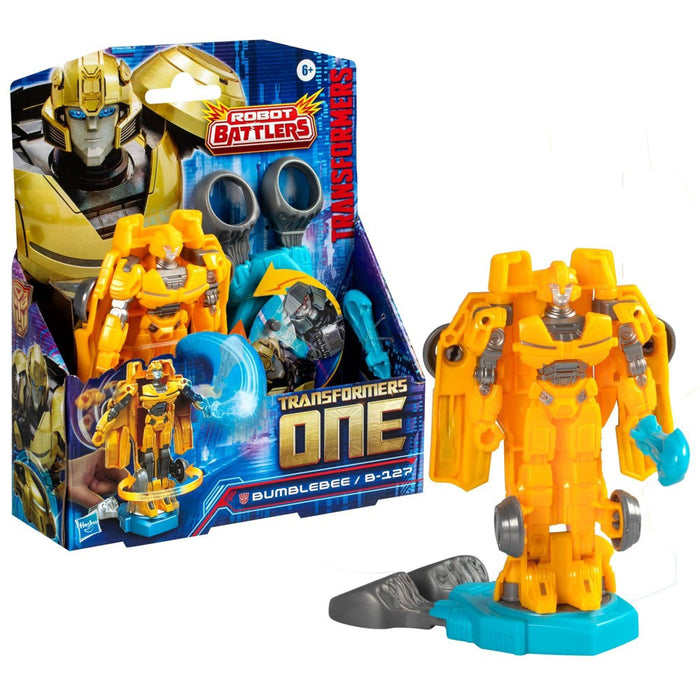 Transformers One Bumblebee/B-127 Robot Battlers Action Figure