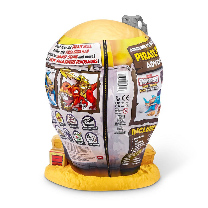 Smashers Dino Island Gold Treasure Hunt Mini Figure Set