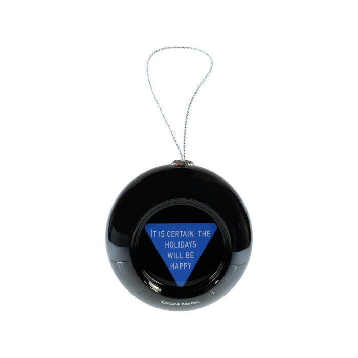 Magic 8 Ball Decoupage Christmas Tree Ornament