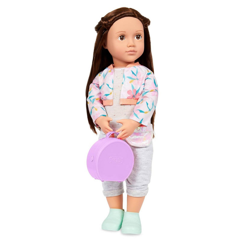 Our Generation Reese 18" Posable Travel Doll & Storybook