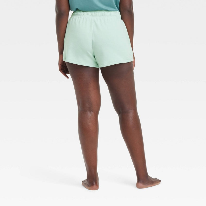 Women's Fleece Shorts - Auden Light Green L