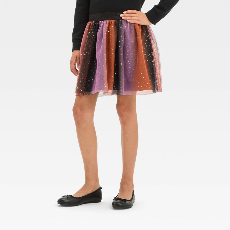 Girls' Ombre Striped Tutu Skirt - Cat & Jack- S