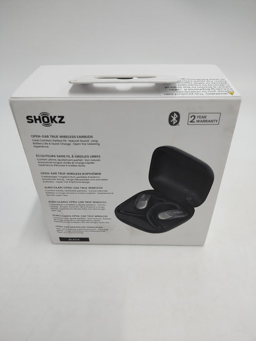 Shokz OpenFit Air True Wireless Bluetooth Headphones - Black -SEE DETAILS
