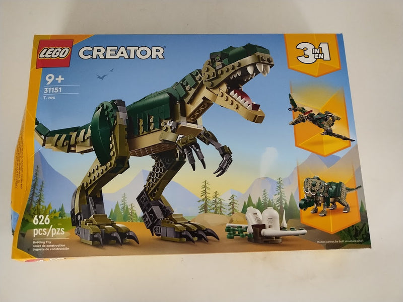 LEGO Creator 3in1 T. rex Dinosaur Toy for Kids, Animal Toy 31151 SEE DETAILS