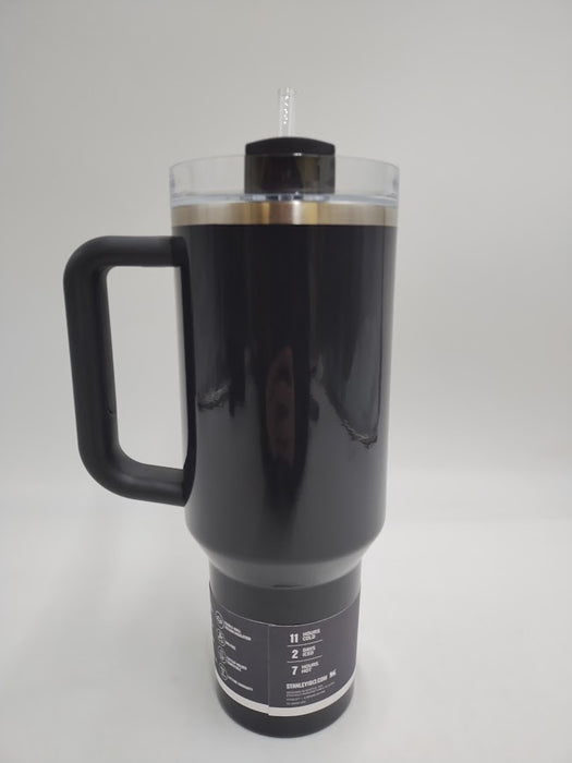 Stanley 40 oz Stainless Steel H2.0 Tumbler Crystal Clear Night READ DESCRIPTION