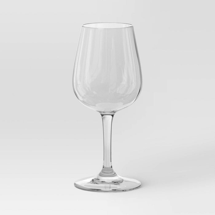 12.75oz 6pk Stemmed Hutton Wine Glass Set - Threshold