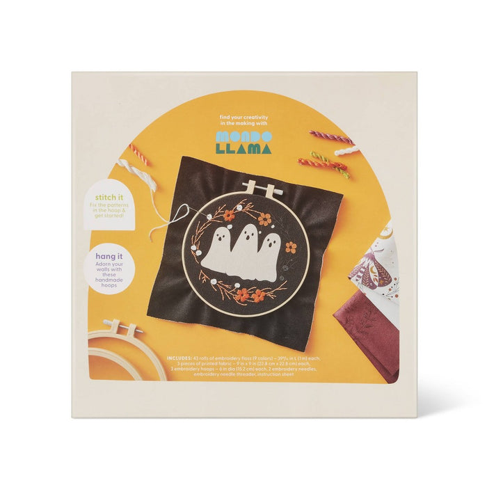 Halloween Embroidery - Mondo Llama