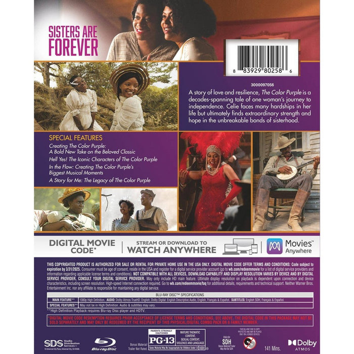 The Color Purple (Blu-ray) *ADD 3 TO YOUR CART & 1 IS FREE!*