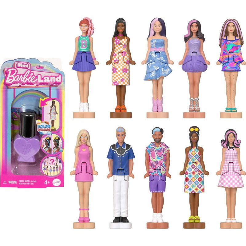 Barbie 1.5'' Mini Barbie Land Core Doll - RANDOM COLOR/DOLL