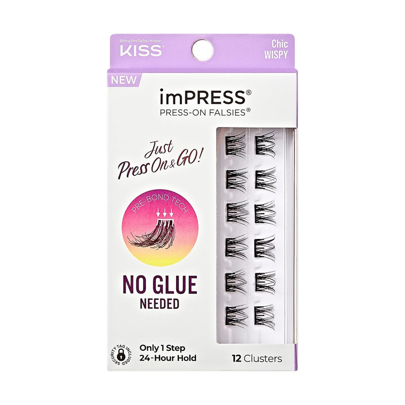 KISS Products imPRESS Press-On False Eyelashes - Single 11 - 12ct