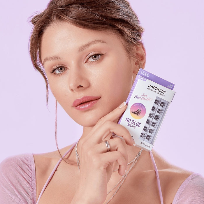 KISS Products imPRESS Press-On False Eyelashes - Single 11 - 12ct