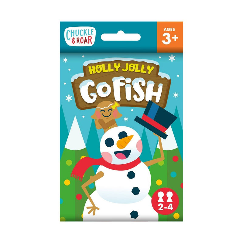 Chuckle & Roar Holly Jolly Go Fish Card Game