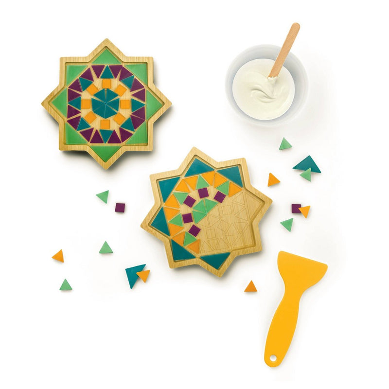 Make-Your-Own Ramadan Mosaic Coasters Kit - Mondo Llama