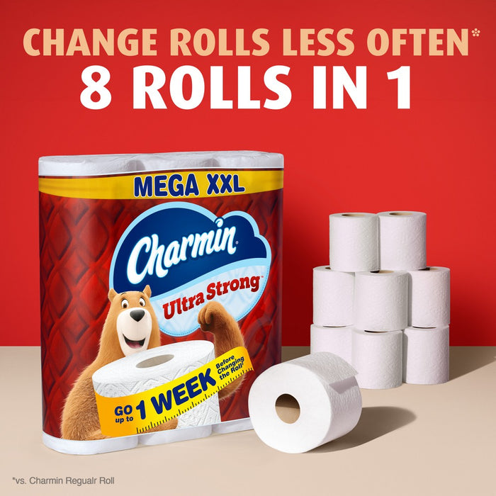 Charmin Ultra Strong Toilet Paper - 12 Mega XXL Rolls