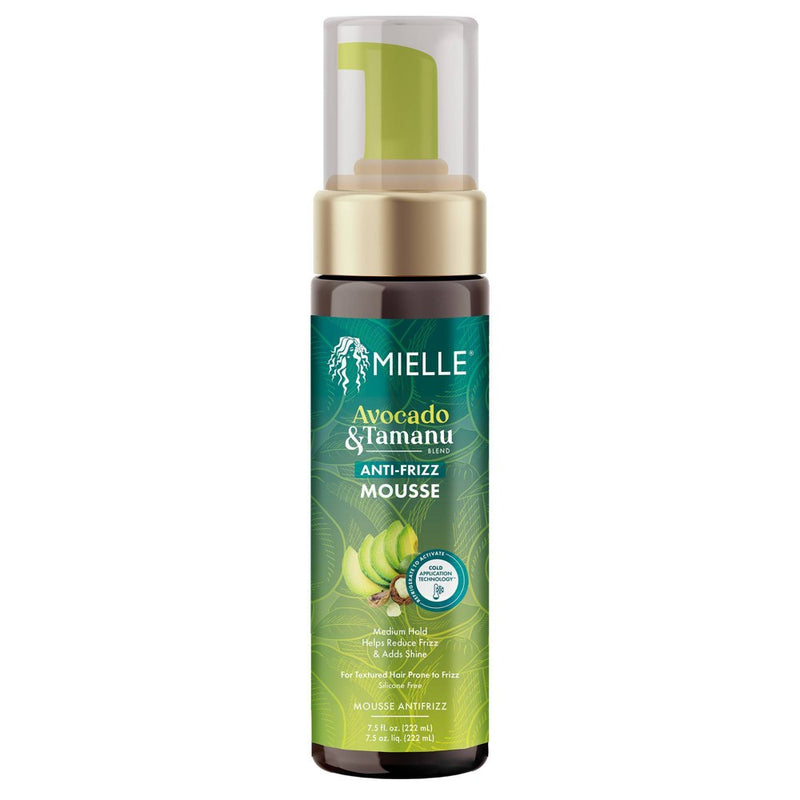 Mielle Organics Avocado & Tamanu Anti-Frizz Mousse - 7.5 fl oz