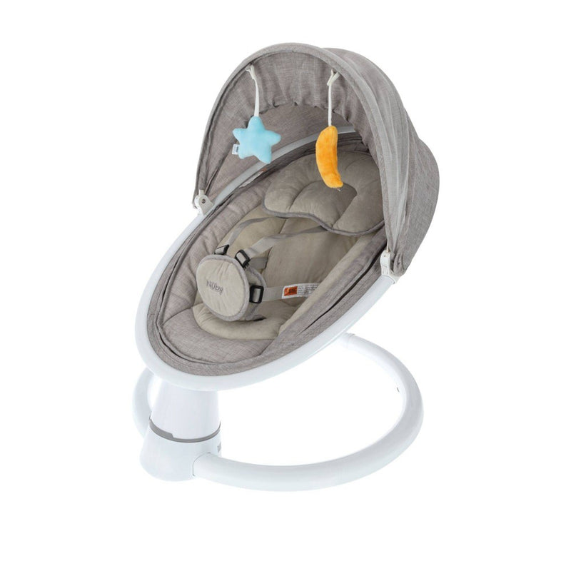Nuby Auto Baby Swing with Mosquito Net and Canopy Pillow - Gray (LOCAL PICKUP ONLY)