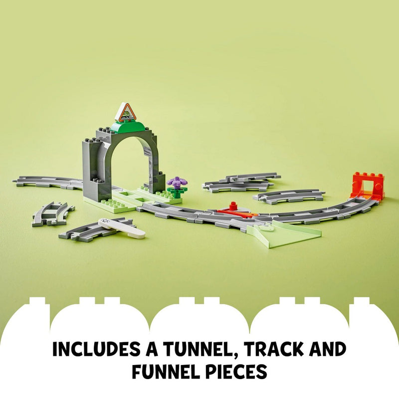 LEGO DUPLO Town Train Tunnel and Tracks Expansion Set 10425