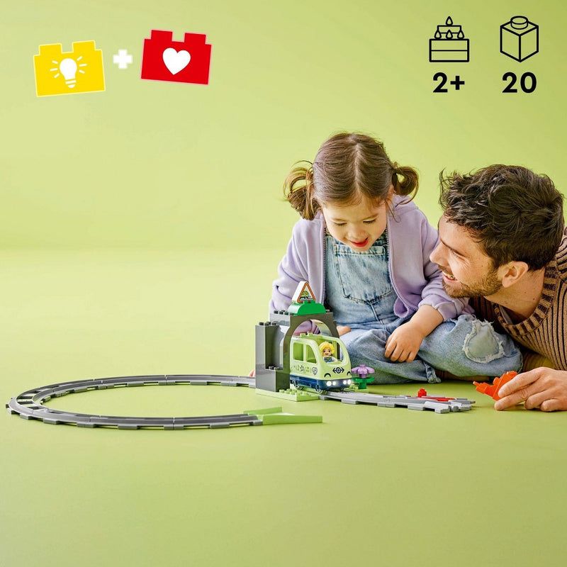 LEGO DUPLO Town Train Tunnel and Tracks Expansion Set 10425