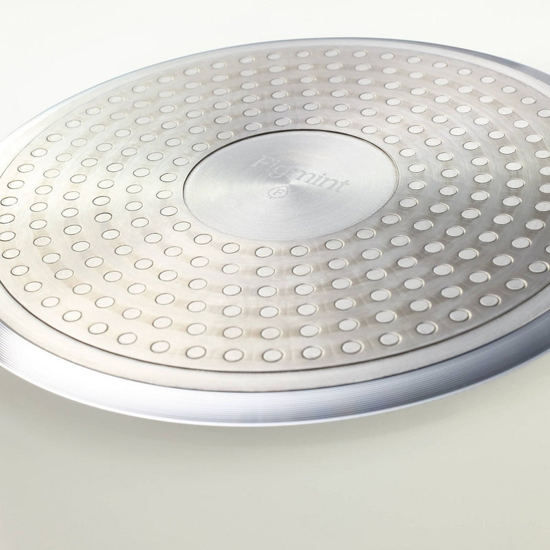 1.5qt Nonstick Ceramic Coated Aluminum Sauce Pan Cream - Figmint: Induction Safe, Dishwasher Safe, 1 Year Warranty
