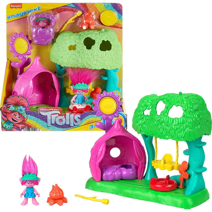 Fisher-Price Imaginext Trolls Poppy's Camping Pod