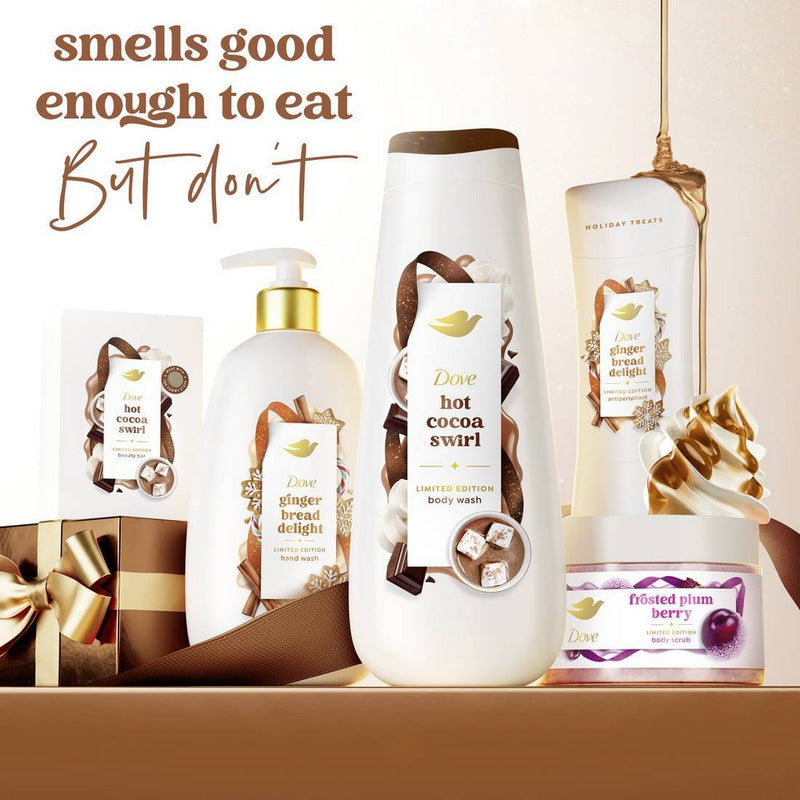 Dove Beauty Limited Edition Holiday Treat Antiperspirant Deodorant - Travel Size - Gingerbread Delight - 2.6oz