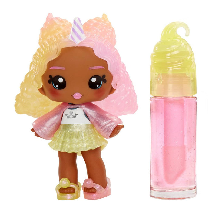 YummiLand Nia Candy Fluff Doll with DIY Lip Gloss Kit