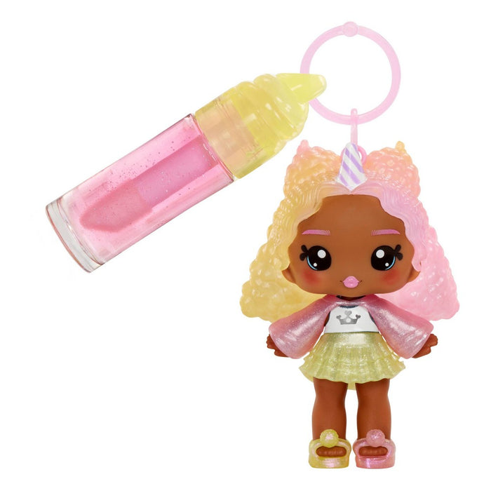 YummiLand Nia Candy Fluff Doll with DIY Lip Gloss Kit