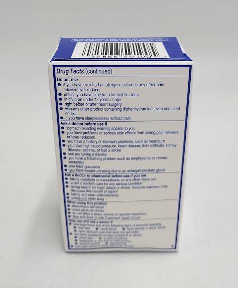 Aleve NSAID Pain Reliever & Fever Reducer Night-Time Liquid Gels- 50ct 06/2027
