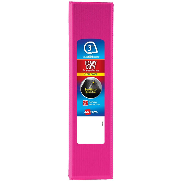 Avery 670 Sheet 3" Ring Binder Pink
