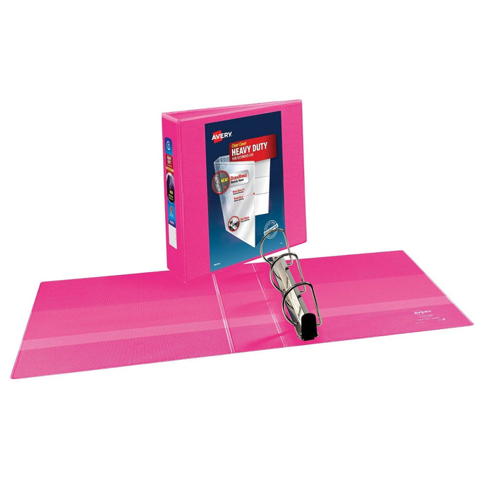 Avery 670 Sheet 3" Ring Binder Pink