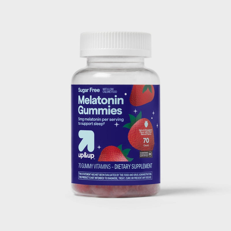 Sugar Free Melatonin Gummies - 70ct - up&up