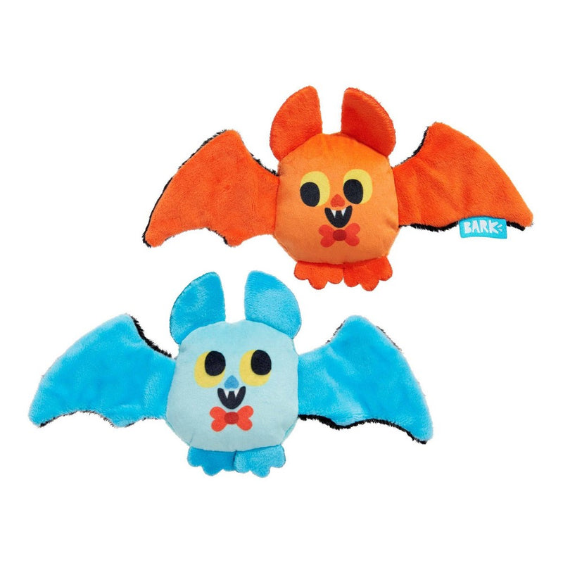 BARK Halloween Good Wingmen Bats Dog Plush Toy - 2pc