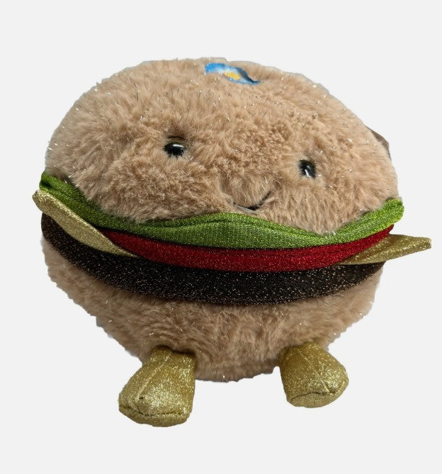 FAO Schwarz 11" Glow Brights Plush LED with Sound Burger