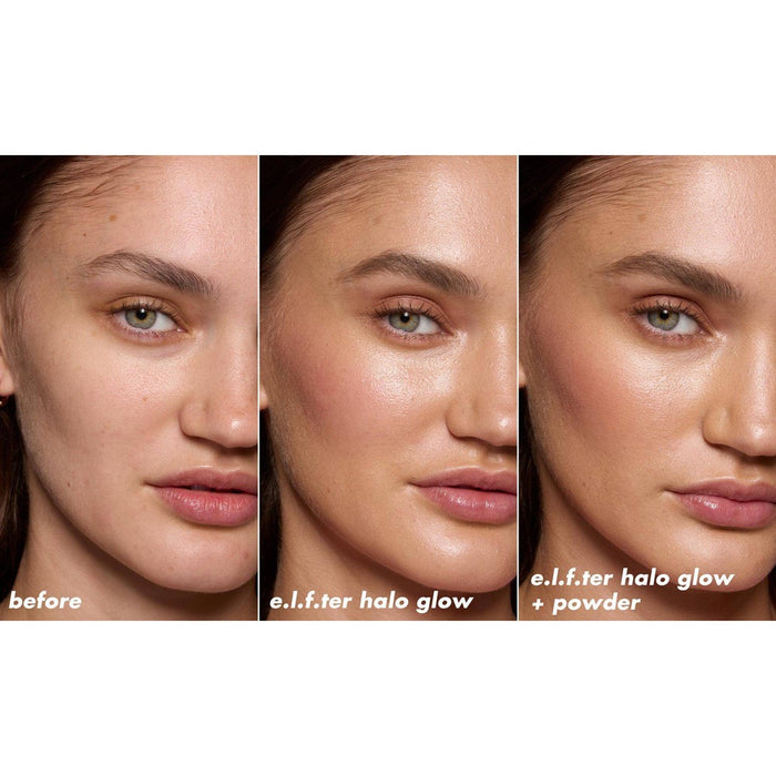 e.l.f. Halo Glow Powder Filter Foundation - Light Warm - 0.35oz