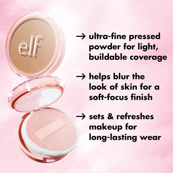 e.l.f. Halo Glow Powder Filter Foundation - Light Warm - 0.35oz