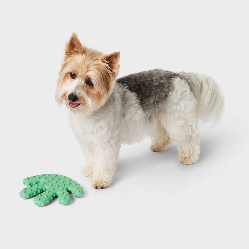 Nubby Seaweed Rubber Tough Chew Bone Dog Toy - Boots & Barkley