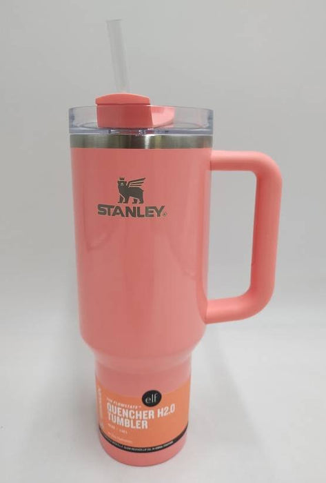 Stanley 40 oz Stainless Steel H2.0 FlowState Coral Fixation - e.l.f. SEE DETAILS