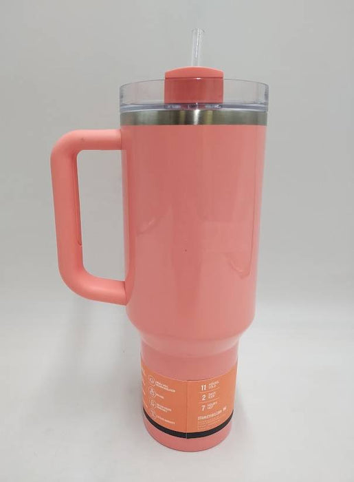 Stanley 40 oz Stainless Steel H2.0 FlowState Coral Fixation - e.l.f. SEE DETAILS