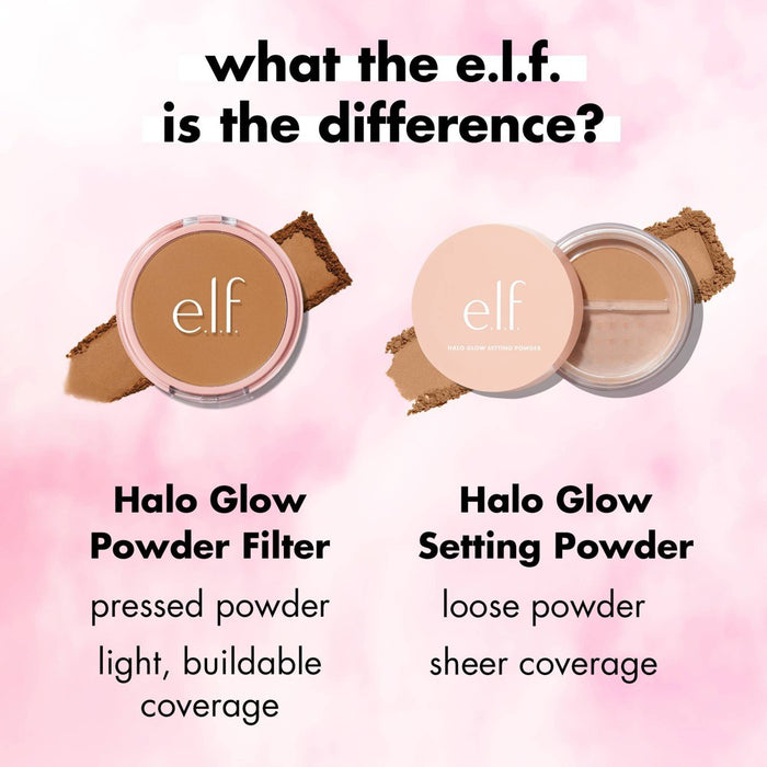 e.l.f. Halo Glow Powder Filter Foundation - Deep Neutral - 0.35oz