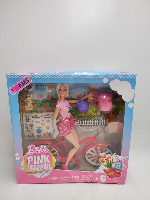 Barbie Pink Passport Holland Doll Set SEE DETAILS